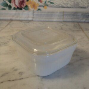 vintage fireking refrigerator storage container